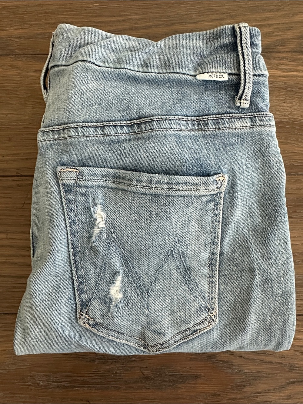 Mother Looker Ankle Fray jeans
